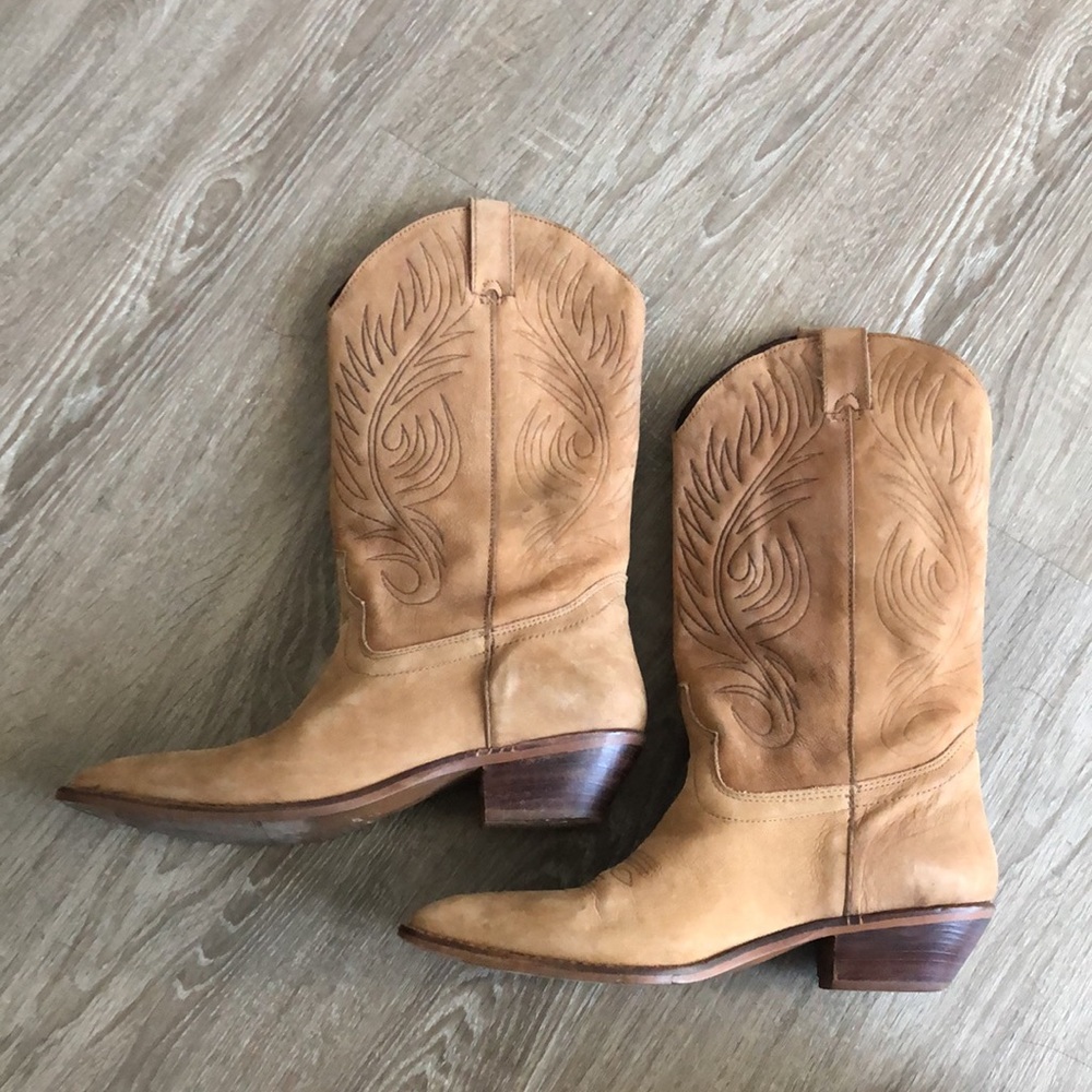 Leather Craft 8.5 Leather Boots